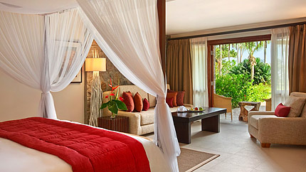 Seszele - hotel Kempinski Seychelles Resort, apartament One Bedroom Hill View, tropical sun