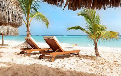 Wyjazdy łączone, hotele, plaża, leżaki, Tropical Sun