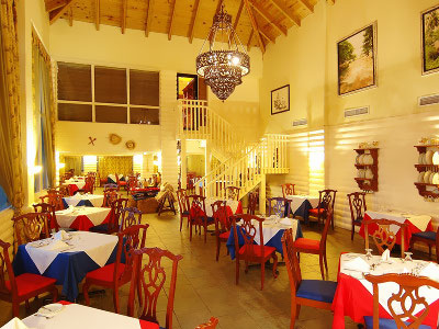 Dominikana - hotel Barcelo Punta Cana, restauracja El Conuco, tropical sun