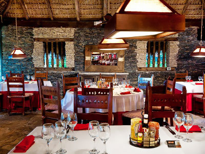 Dominikana - hotel Catalonia Gran Dominicus, restauracja, tropical sun
