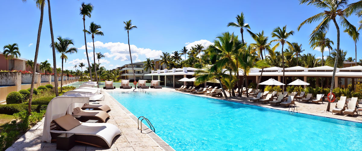 Dominikana - hotel Catalonia Royal Bavaro Resort, basen, tropical sun