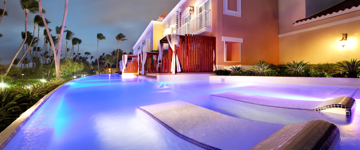 Dominikana - hotel Grand Palladium Bavaro Suites Resort & Spa, basen, tropical sun