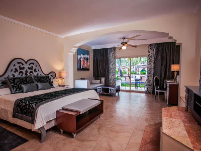 Dominikana - hotel Majestic Colonial Punta Cana, pokój Colonial Club Majestic Junior Suite, tropical sun
