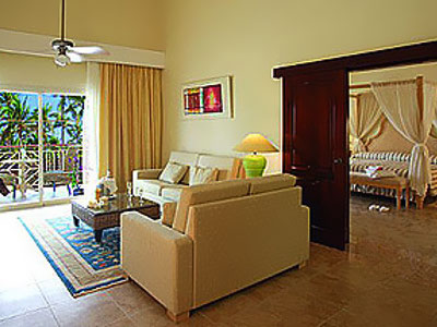 Dominikana - hotel Majestic Colonial Punta Cana, pokój One bedroom z Jacuzzi, tropical sun