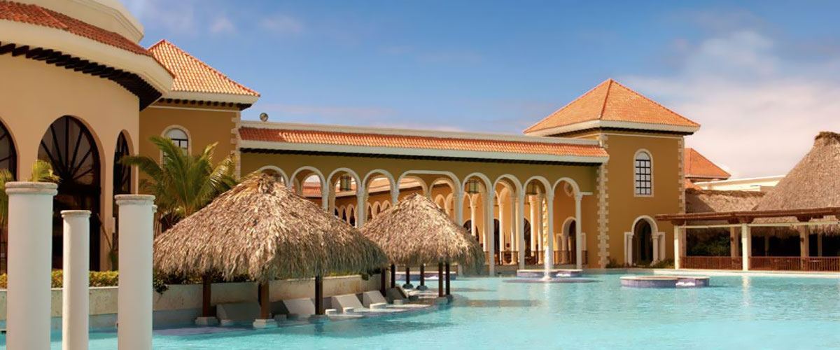 Dominikana - hotel The Reserve at Paradisus Palma Real, basen, jacuzzi, tropical sun