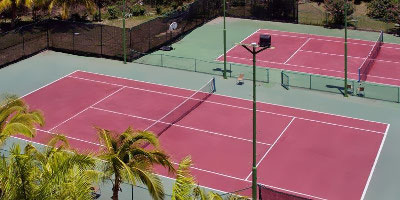 Kuba - hotel Meliá Las Antillas, korty tenisowe, tropical sun
