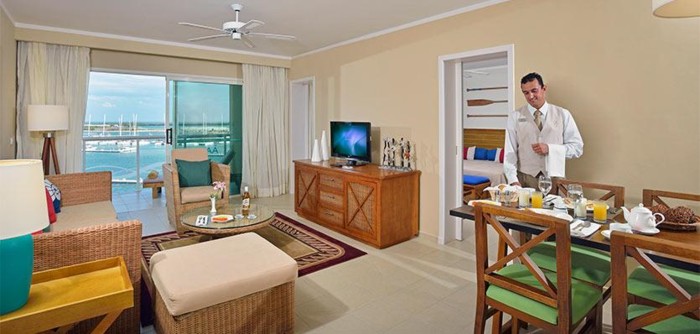 Kuba - hotel Melia Marina Varadero, apartament The Level Suite Marina View, tropical sun