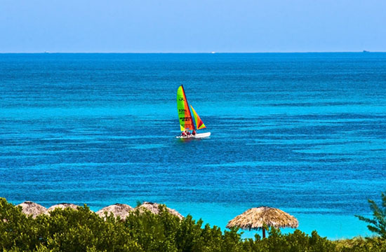 Kuba - hotel Paradisus Princesa del Mar Resort & Spa, żaglówka, sporty wodne, wakacje kuba, tropical sun