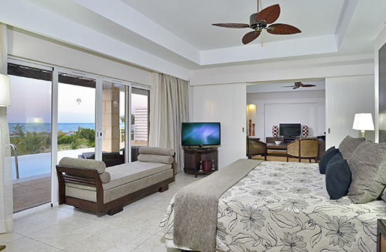 Kuba - hotel Paradisus Princesa del Mar Resort & Spa, apartament Presidential Suite Royal Service, tropical sun
