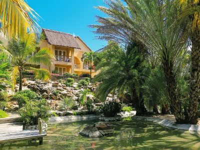 Mauritius - hotel Le Canonnier, basen, tropical sun