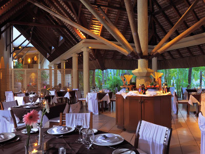 Mauritius - hotel Le Canonnier, restauracja, tropical sun