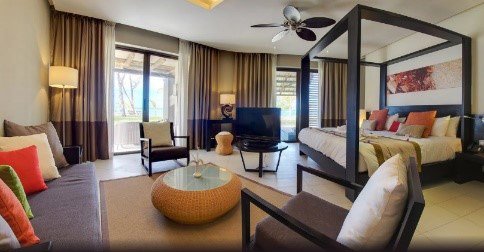 Mauritius - hotel Crystals Beach Hotel Resort & Spa, pokój Crystals Prestige, tropical sun