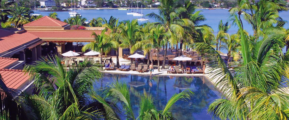 Mauritius - hotel Le Mauricia, basen, Grand Baie, tropical sun tours