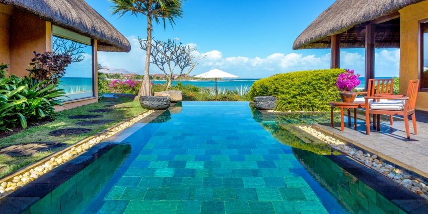Mauritius - hotel The Oberoi, Royal Villa z prywatnym basenem, tropical sun