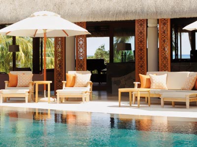 Mauritius - hotel Royal Palm, bajavascript:void(0)sen, rajska plaża, palmy, tropical sun