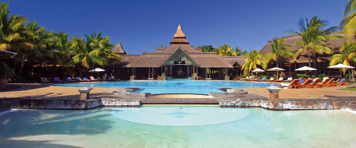 Mauritius - hotel Shandrani Resort & Spa, basen,Tropical Sun Tours