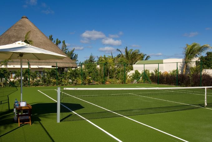 Mauritius - hotel Sofitel So, kort tenisowy, tropical sun