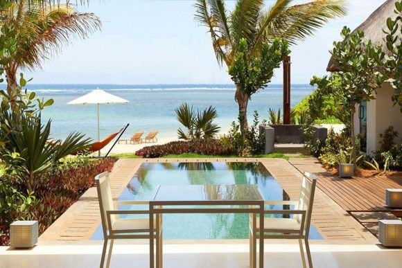 Mauritius - hotel Sofitel So, basen, ocean indyjski, tropical sun