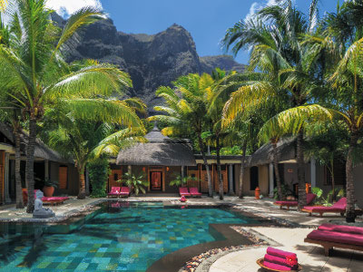 Mauritius - hotel Dinarobin Hotel Golf & Spa, spa & wellness, basen, góra Le Morne, wakacje mauritius, tropical sun