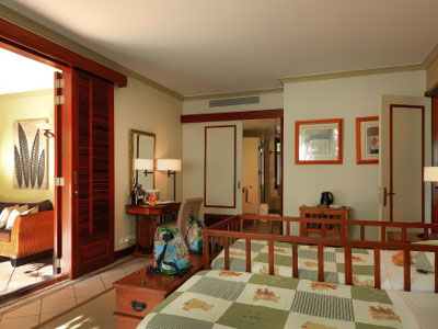 Mauritius - hotel Dinarobin Hotel Golf & Spa, pokój Club Family Suite, tropical sun