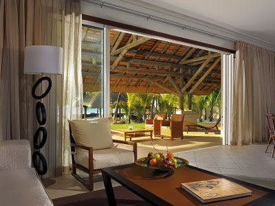 Mauritius - hotel Dinarobin Hotel Golf & Spa, Villa, tropical sun