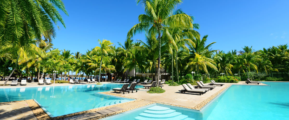 Mauritius - hotel The Ravenala Attitude - basen - Tropical Sun Tours