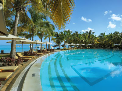 Mauritius - hotel Paradis Hotel & Golf Club, basen, tropical sun tours