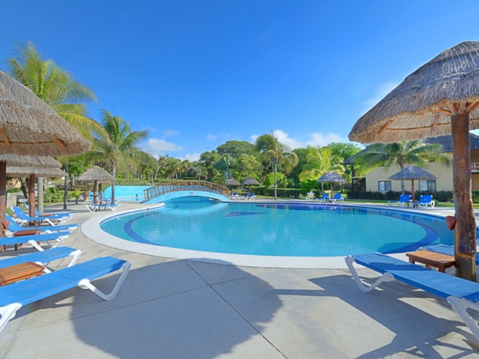 Meksyk - hotel Occidental Allegro Playacar, basen, wakacje meksyk, tropical sun