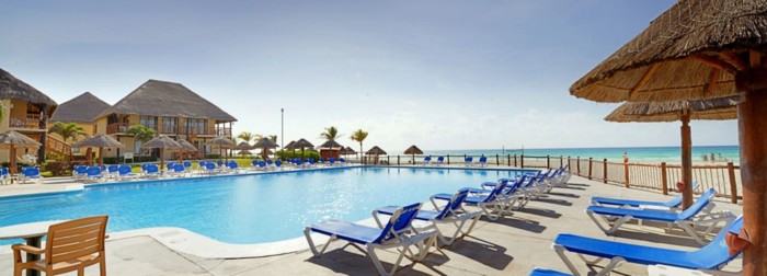 Meksyk - hotel Occidental Allegro Playacar, basen, Karaiby, tropical sun