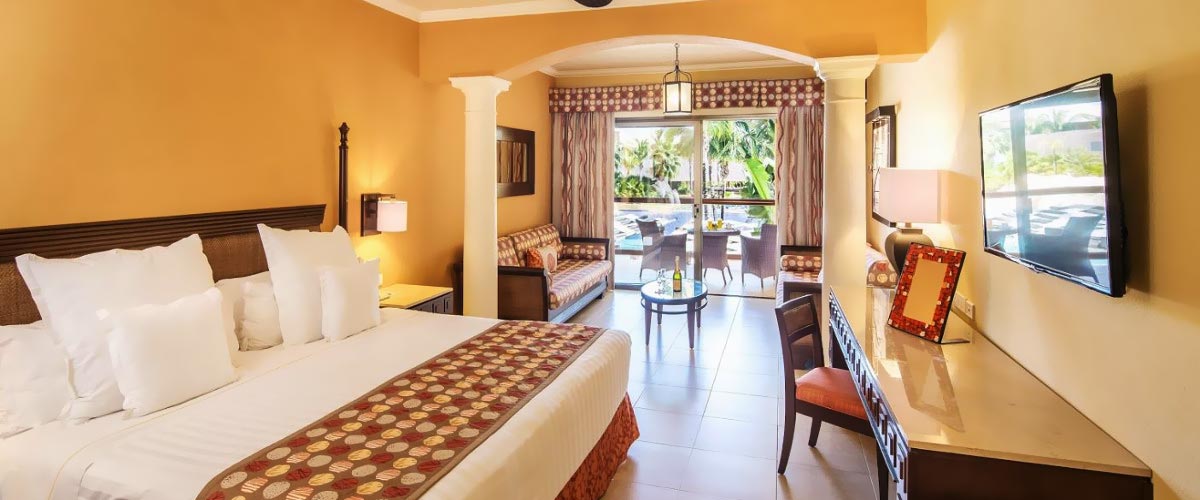 Meksyk - hotel Barcelo Maya Palace Deluxe Club Premium, pokój, tropical sun tours