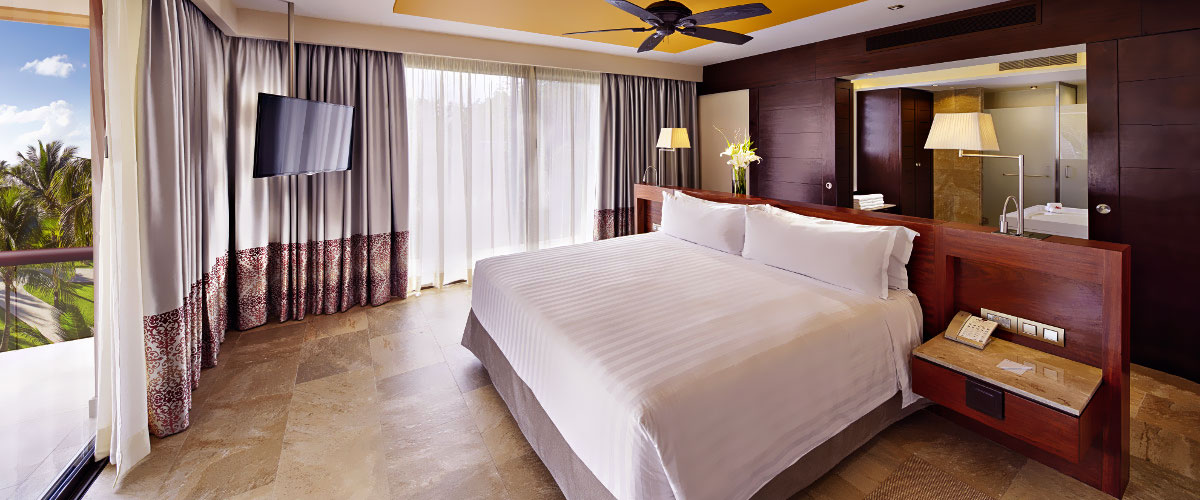 Meksyk - hotel Barcelo Maya Beach, apartament Suite Ocean Front Club Premium, tropical sun tours
