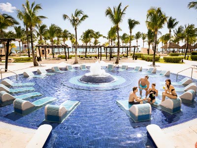 Meksyk - hotel Barcelo Maya Palace Deluxe, basen, tropical sun