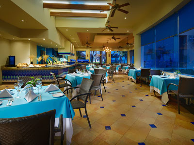Meksyk - hotel Barcelo Tucancun Beach, restauracja La Claraboya, Tropical Sun Tours
