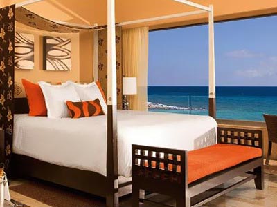 Meksyk - hotel Dreams Puerto Aventuras, pokój Family Suite Deluxe Ocean View, tropical sun