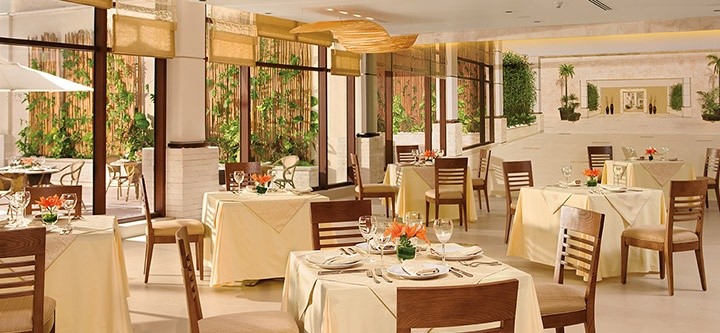 Meksyk - hotel Dreams Riviera Cancun, restauracja, tropical sun