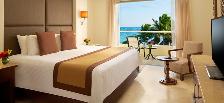 Meksyk - hotel Dreams Tulum, pokój Deluxe Ocean View, tropical sun