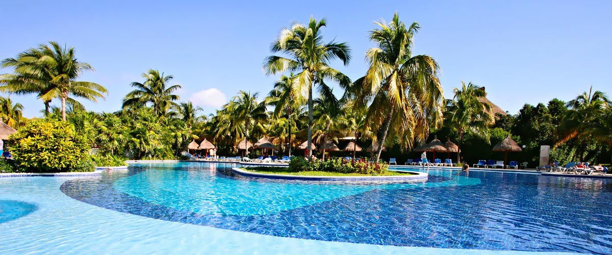 Meksyk - hotel Grand Bahia Principe Coba, basen, Riwiera Majów, Tulum, Morze Karaibskie, karaiby, Tropical Sun Tours