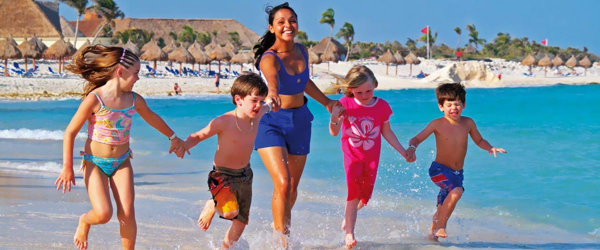 Meksyk - hotel Grand Bahia Principe Tulum, plaża, Riwiera Majów, Tulum, Morze Karaibskie, plaża, tropical sun tours