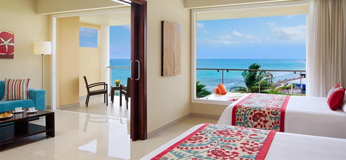 Meksyk - hotel Now Jade Riviera Cancun, pokój z widokiem na morze, tropical sun