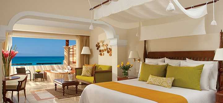 Meksyk - hotel Now Sapphire Riviera Cancun, pokój z widokiem na morze, tropical sun