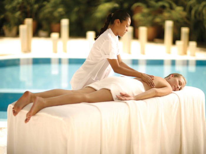 Meksyk - hotel Occidental Royal Hideaway Playacar, The Retreat Spa, masaż, tropical sun