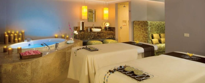 Meksyk - hotel Secrets Silversands Riviera Cancun, Secrets Spa by Pevonia, tropical sun