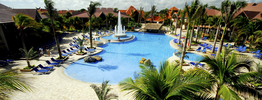 Dominikana - hotel IFA Villas Bavaro Resort & Spa, basen, tropical sun