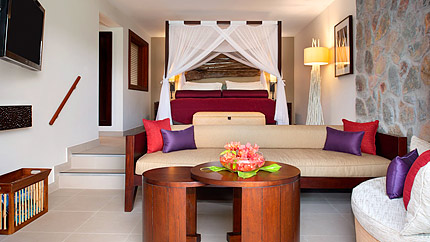 Seszele - hotel Kempinski Seychelles Resort, pokój Deluxe Sea View, tropical sun