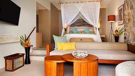 Seszele - hotel Kempinski Seychelles Resort, pokój Sea View, tropical sun