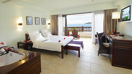 Seszele - hotel Le Méridien Fisherman`s Cove, pokój Superior Ocean View, tropical sun