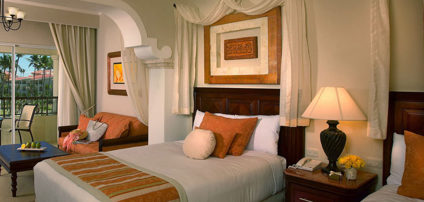 Dominikana - hotel Paradisus Palma Real Golf & Spa Resort, pokój Paradisus Junior Suite, tropical sun