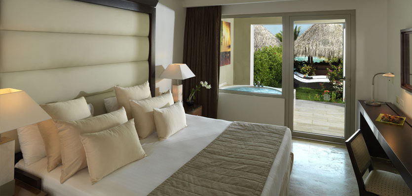 Dominikana - hotel Paradisus Palma Real Golf & Spa Resort, pokój Royal Service Presidential Ocean Front Suite, tropical sun