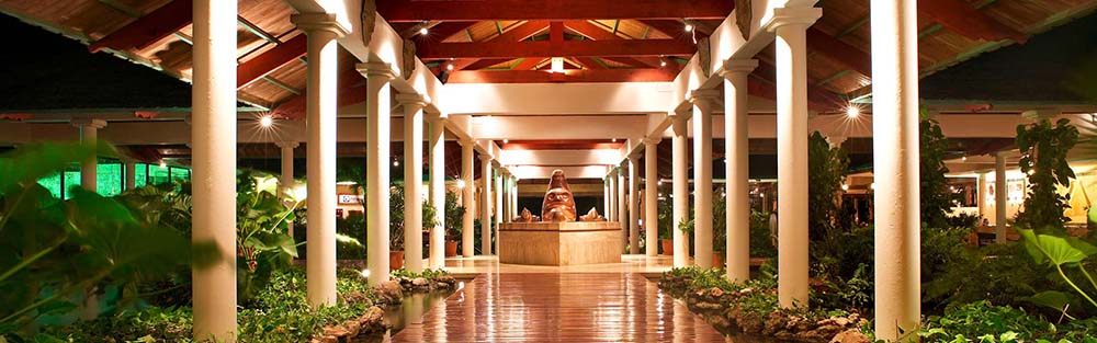 Dominikana - hotel Paradisus Punta Cana, lobby, tropical sun