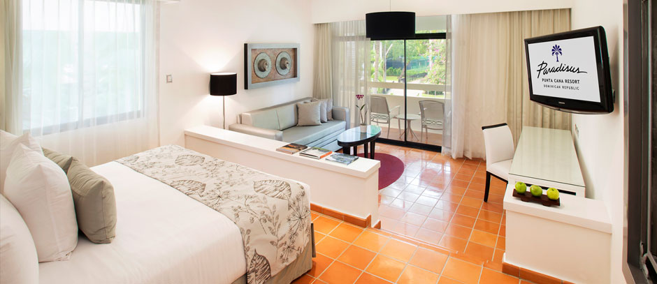 Dominikana - hotel Paradisus Punta Cana, pokój Luxury Junior Suite, tropical sun
